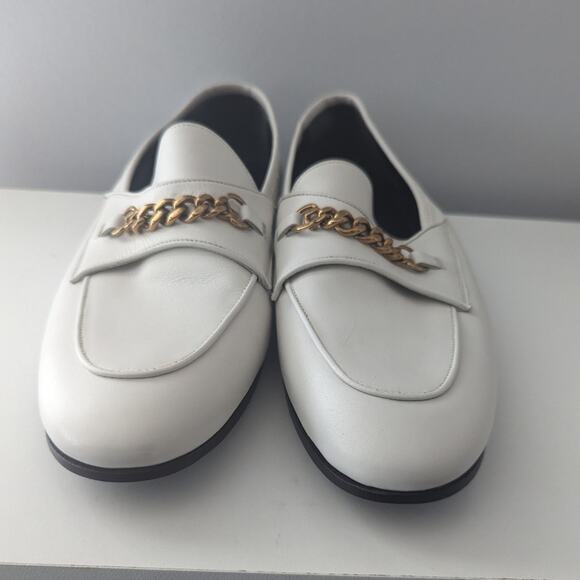 NEW Men\'s Tom Ford Crackled Leather Bailey Chain Loafer Size 42 US 8.5 $1,900 main image 9